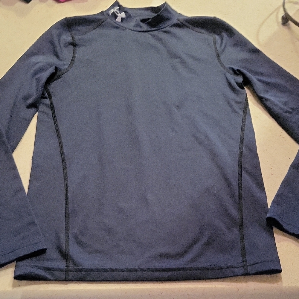 Under Armour Kids Long Sleeve Shirt - Black